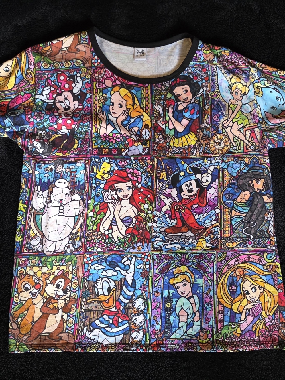 Disney Stained-Glass Adult Tee